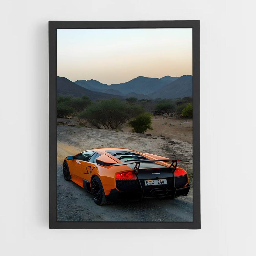 Poster Murcielago de Vitesse – affiche Lamborghini (vue 2)